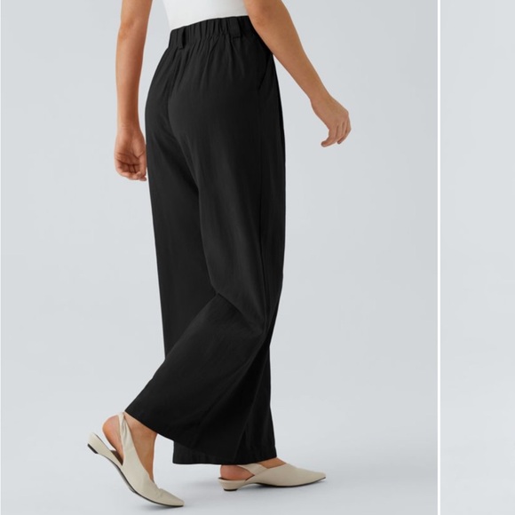 Halara Women's Black Wide-Leg Pants - Picture 2 of 7